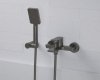 AQG Bateria wannowa Alpha Gun Metal z zestawem punktowym 01ALP429GM